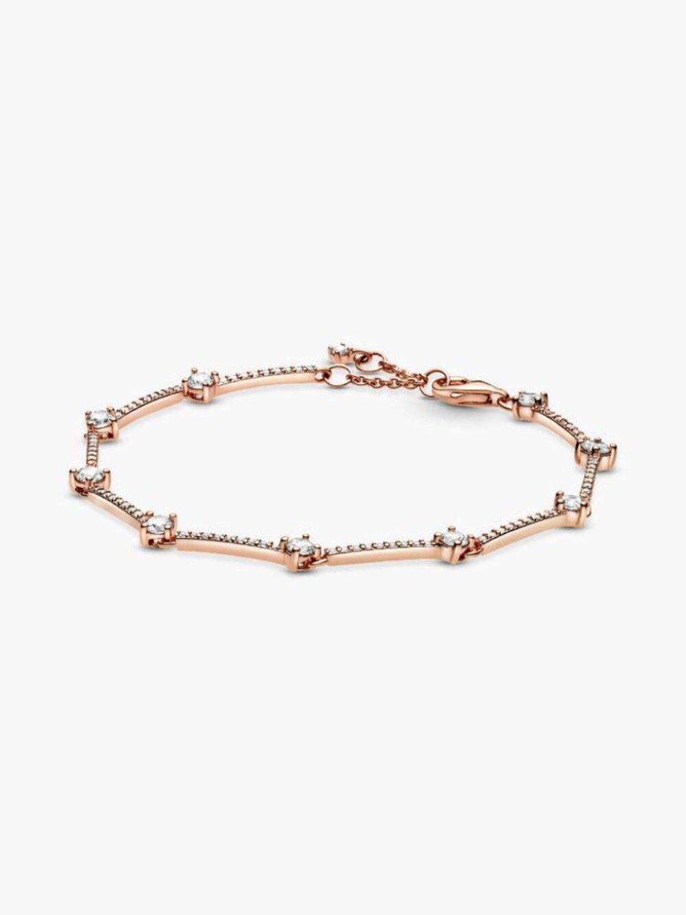 Pandora Sparkling Pav�� Bars Bracelet